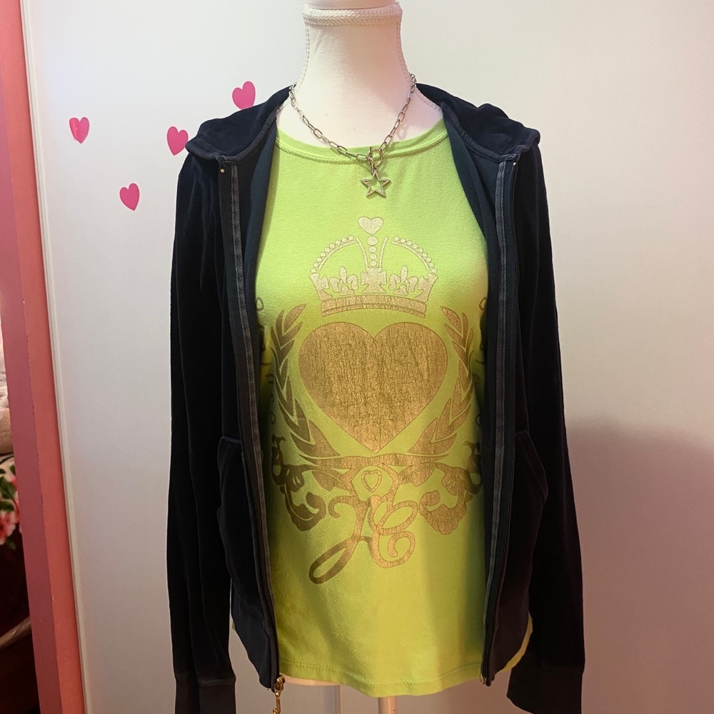 JUICY Via Bella Green Tee - Picture 6 of 6